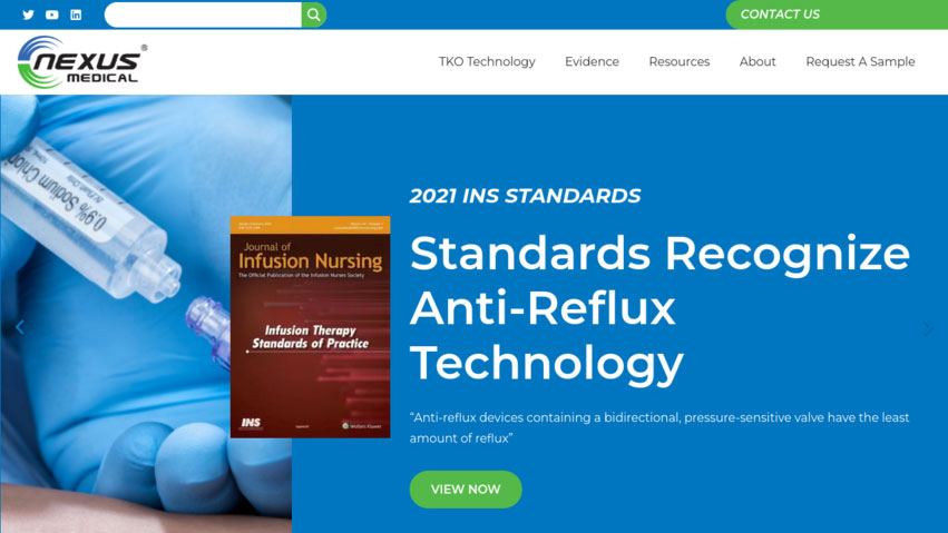 Healthcare Website Designed by Z3 Technologies